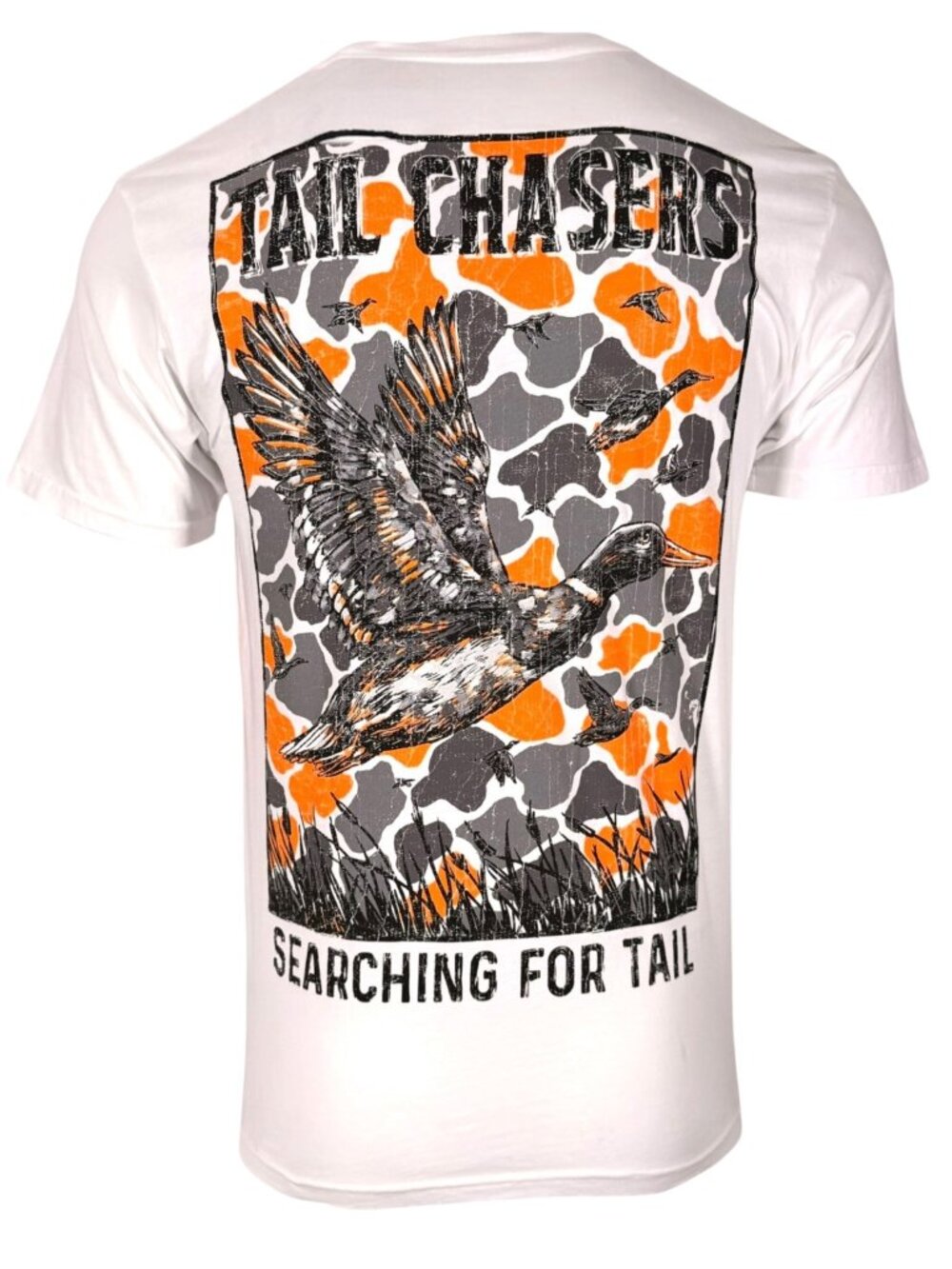 Tail Chasers Club Men’s T-shirt Searching Duck